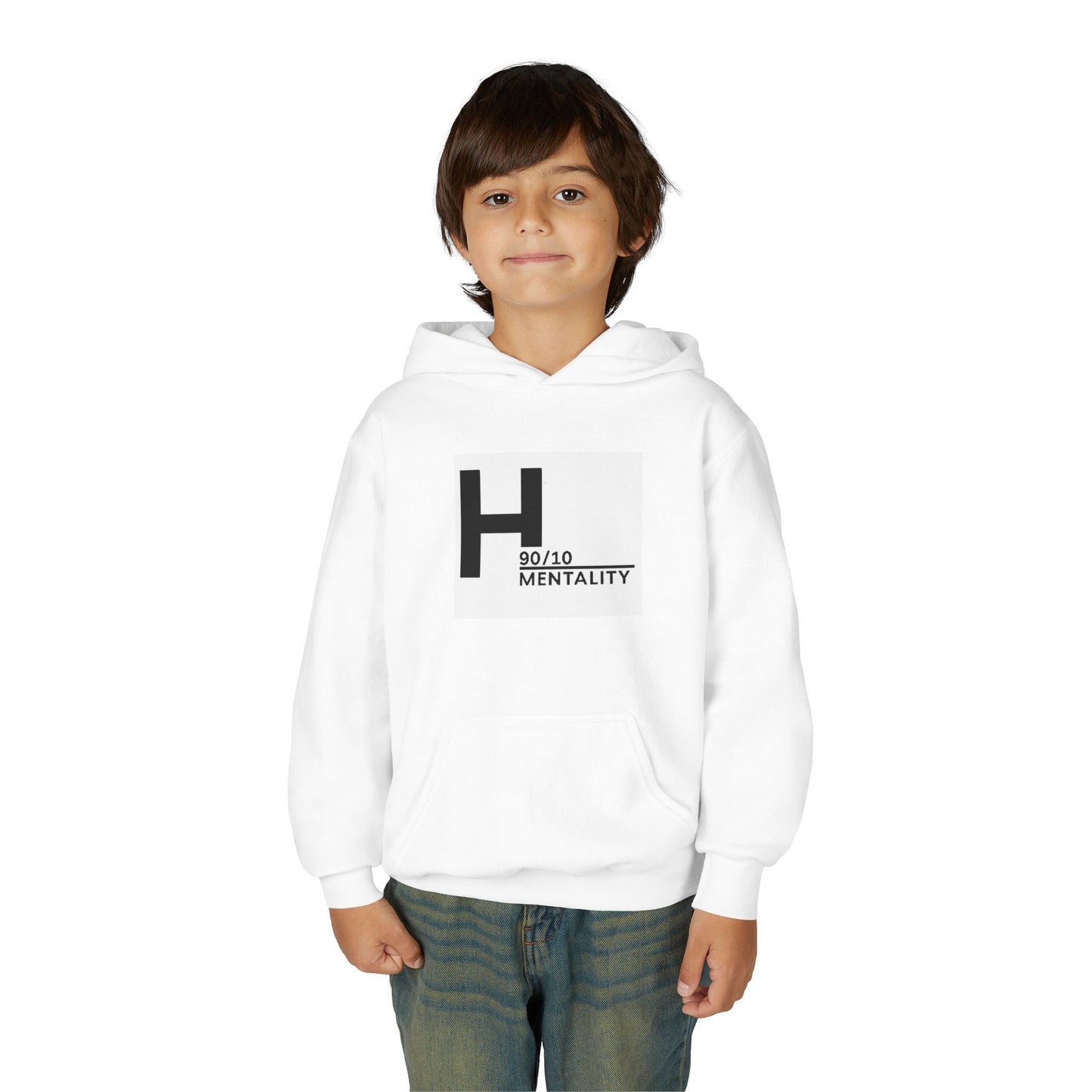 Youth Heavy Blend Hooded Sweatshirt (white)