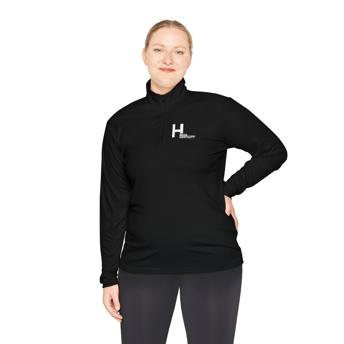 Heather Charcoal Quarter-Zip Pullover