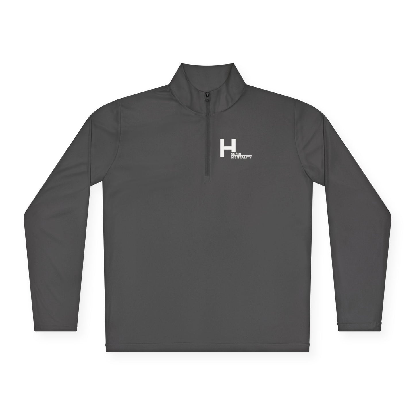 Heather Charcoal Quarter-Zip Pullover