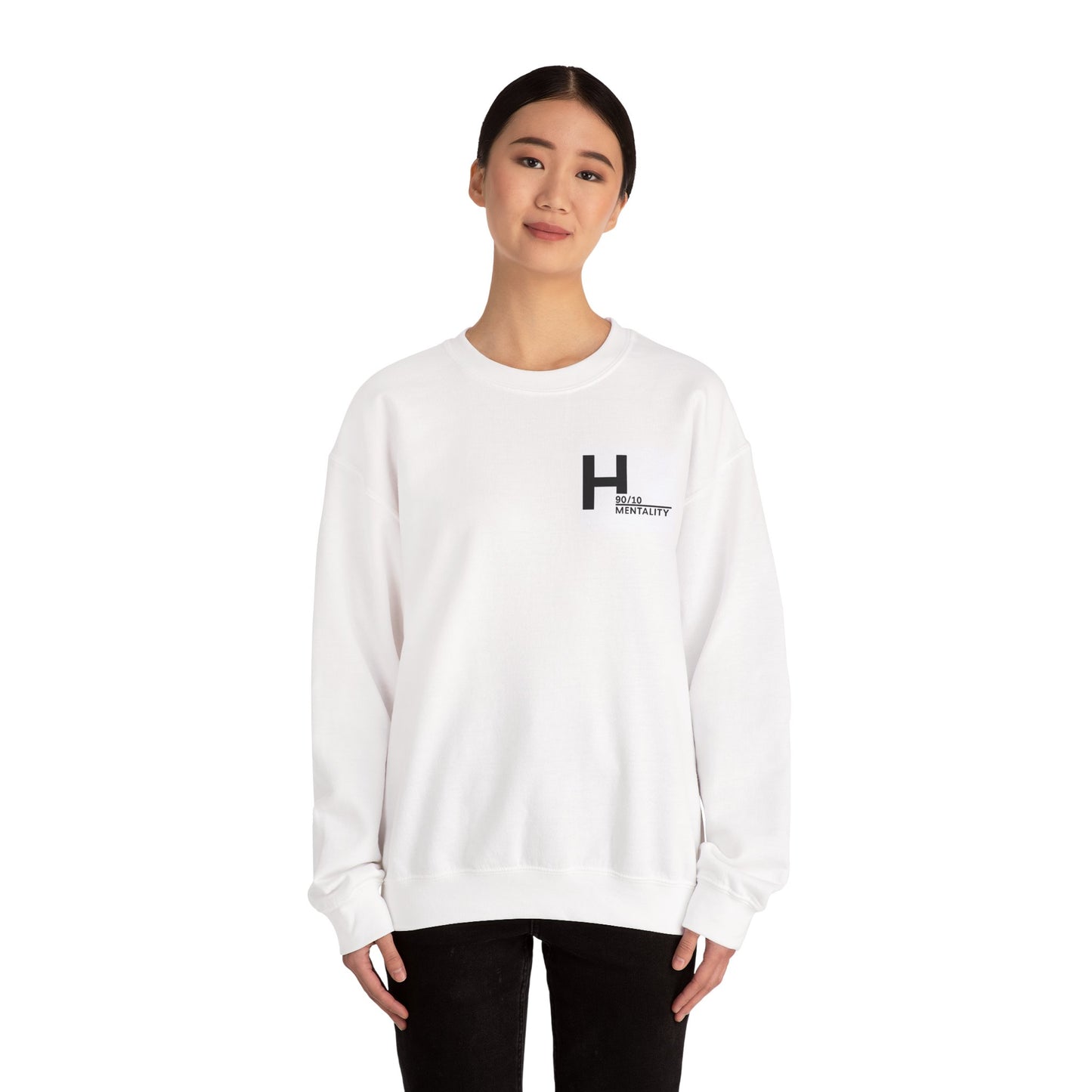 Unisex Heavy Blend™ Crewneck Sweatshirt (white)